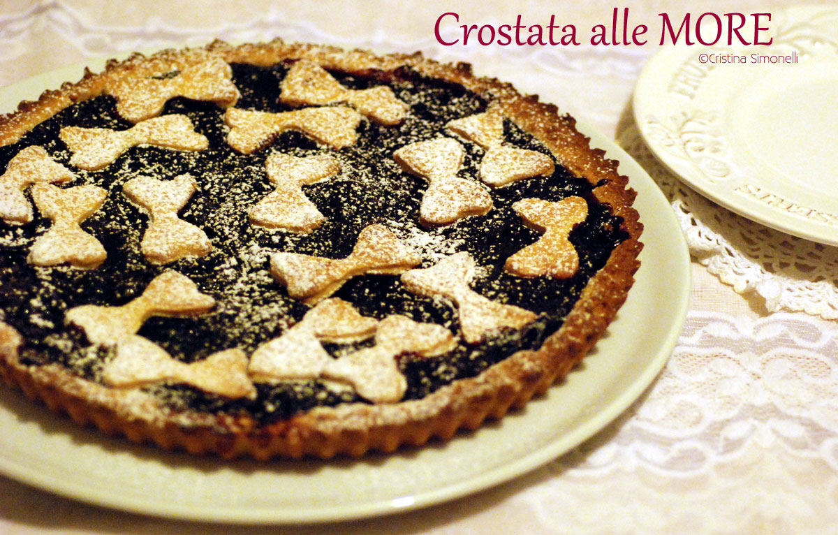 Crostata alla marmellata di more