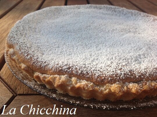 Crostata alla nutella e torrone