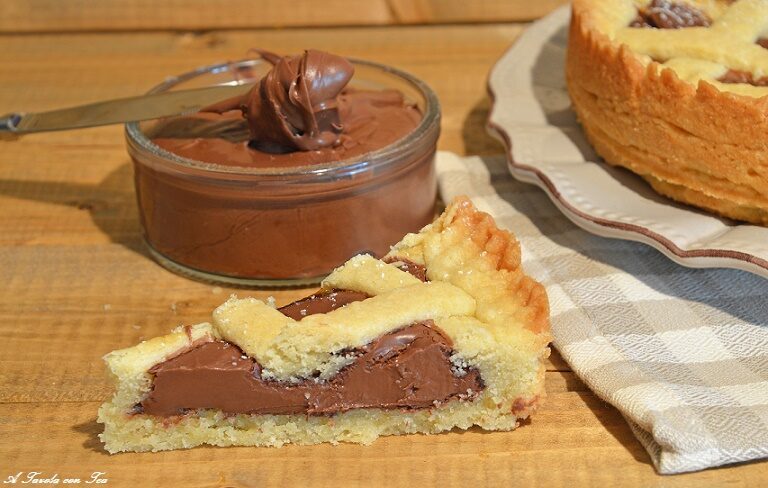Crostata alla nutella facile e golosissima