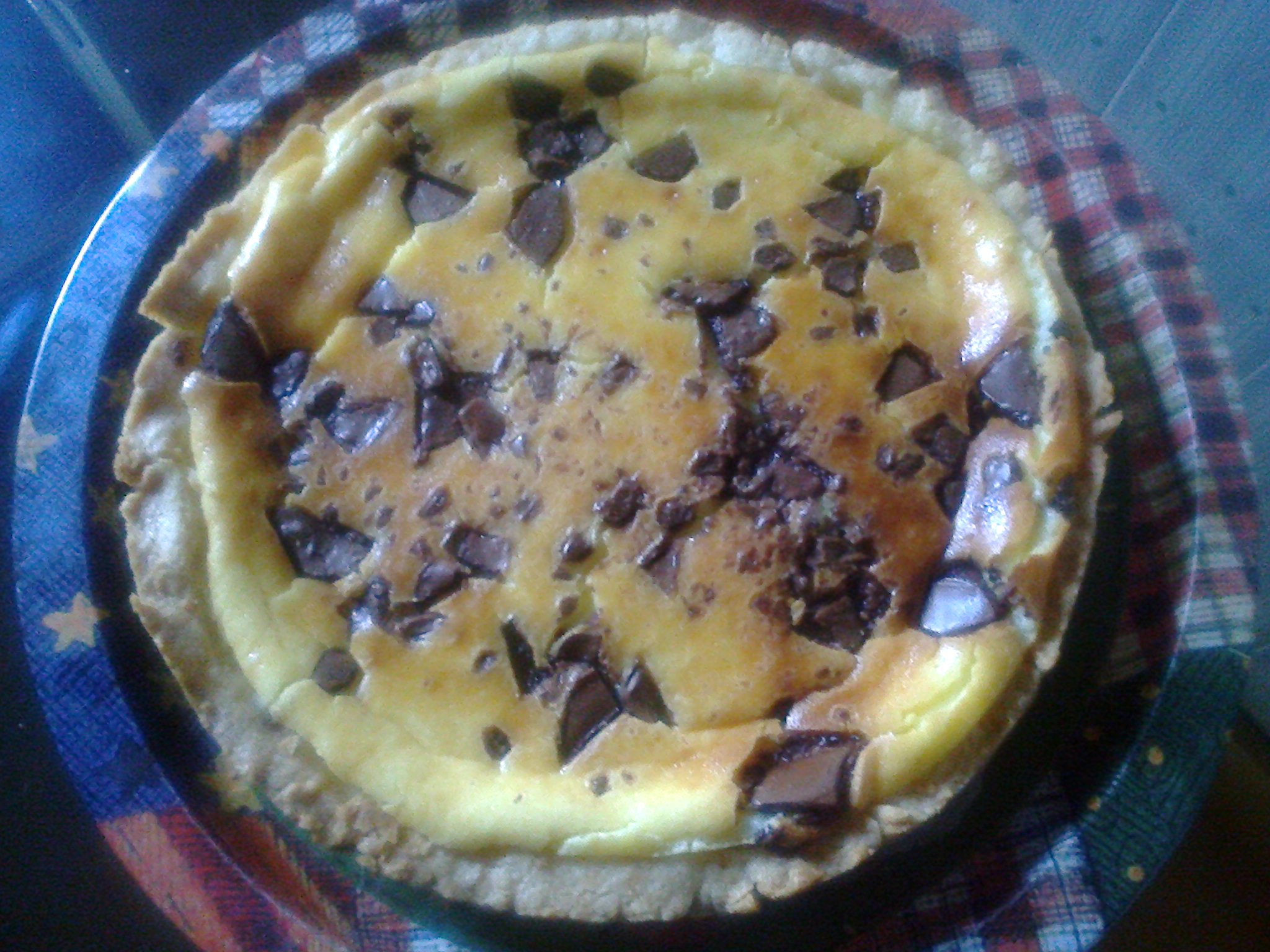 Crostata alla ricotta e cioccolato