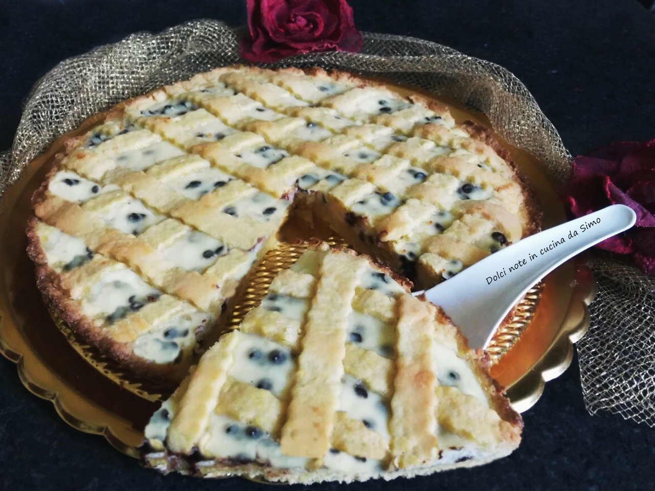 Crostata alla ricotta e latte condensato