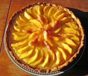 Crostata alla ricotta e pere