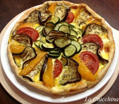 Crostata alle verdure della chicchina
