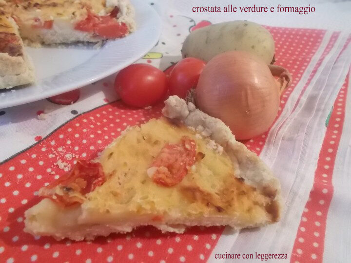 Crostata alle verdure e formaggio