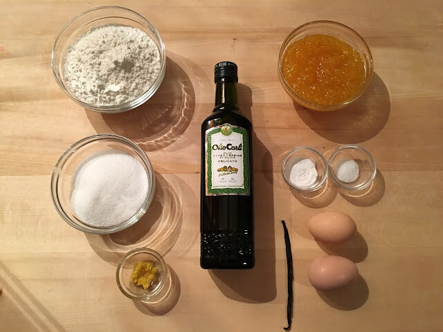 Crostata all’olio con marmellata di Chinotto di Savona