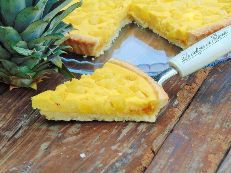 Crostata ananas e ricotta
