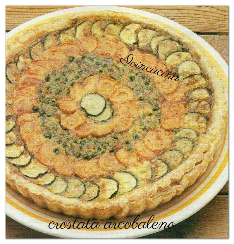 Crostata arcobaleno
