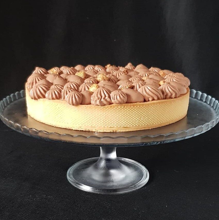 Crostata armonia di caramello