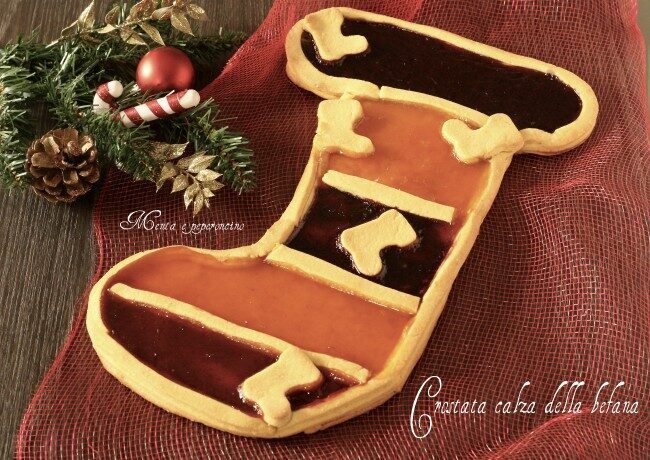 Crostata calza della befana