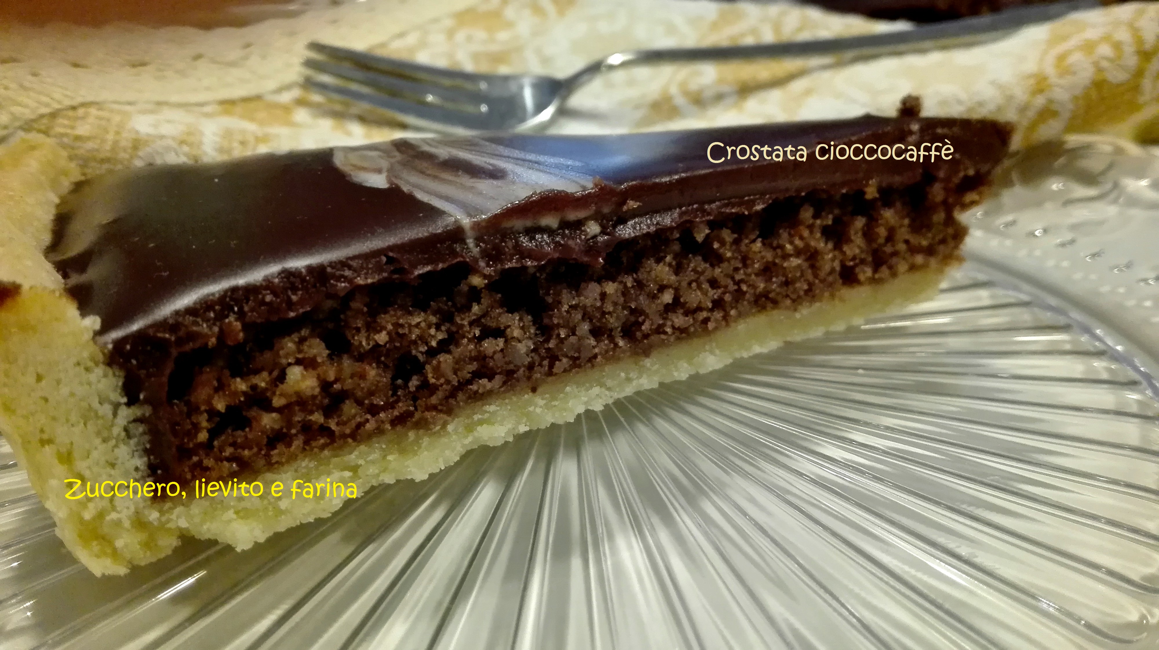 Crostata cioccocaffè