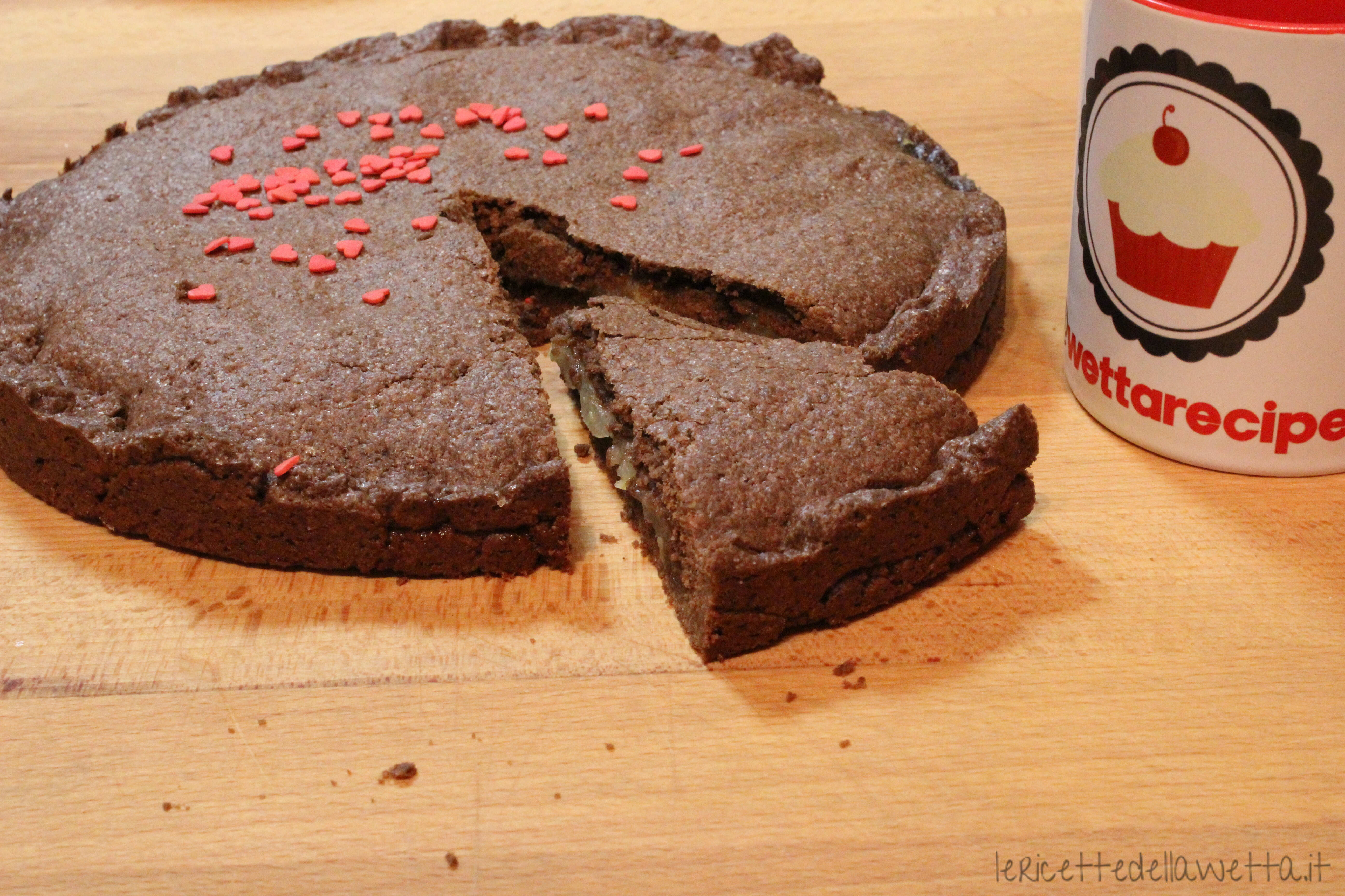 Crostata cioccolato e pere