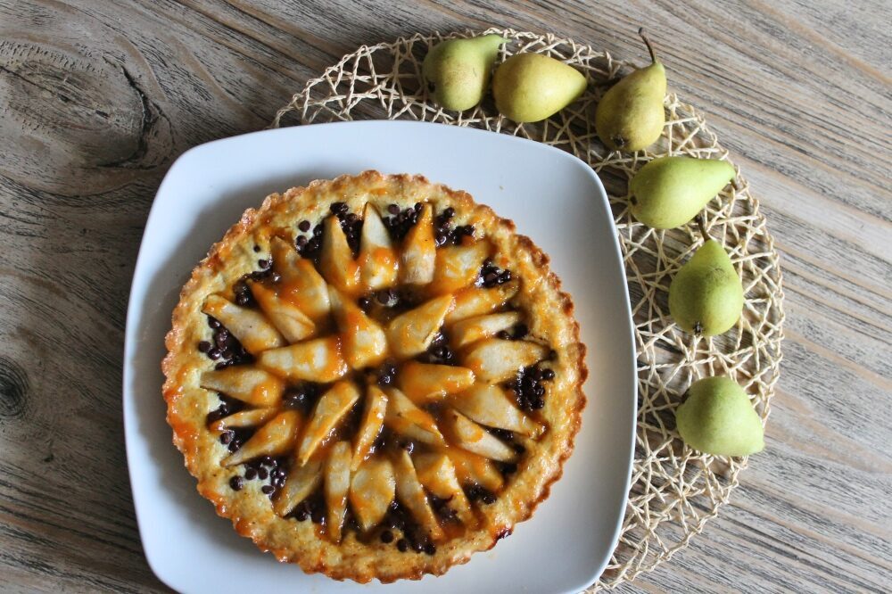 Crostata cioccolato e pere