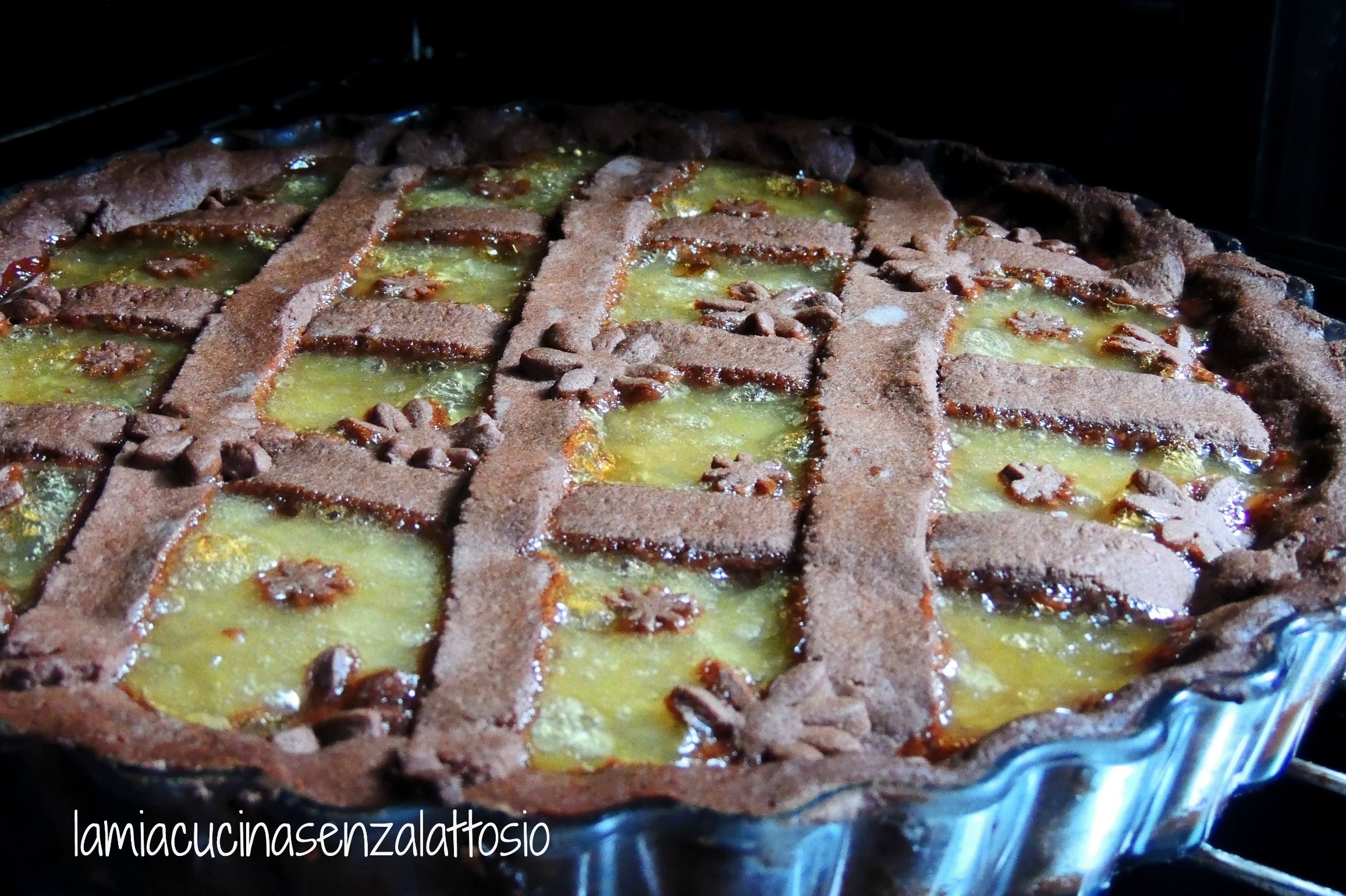 Crostata cioccolato e pere