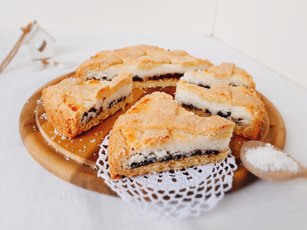 Crostata cocco…le e cioccolato