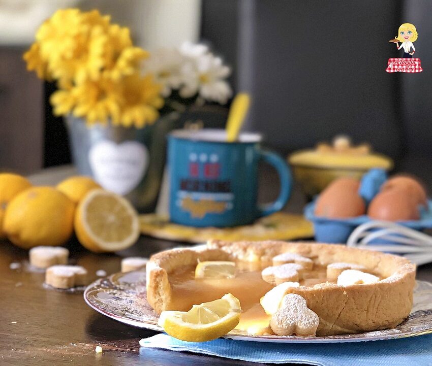 Crostata con CREMA al LIMONE Lemon Curd