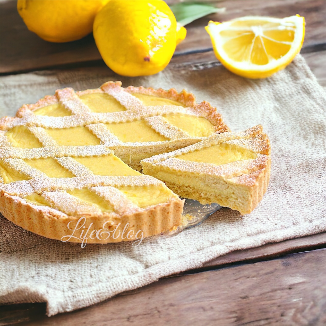 Crostata con crema al limone ?