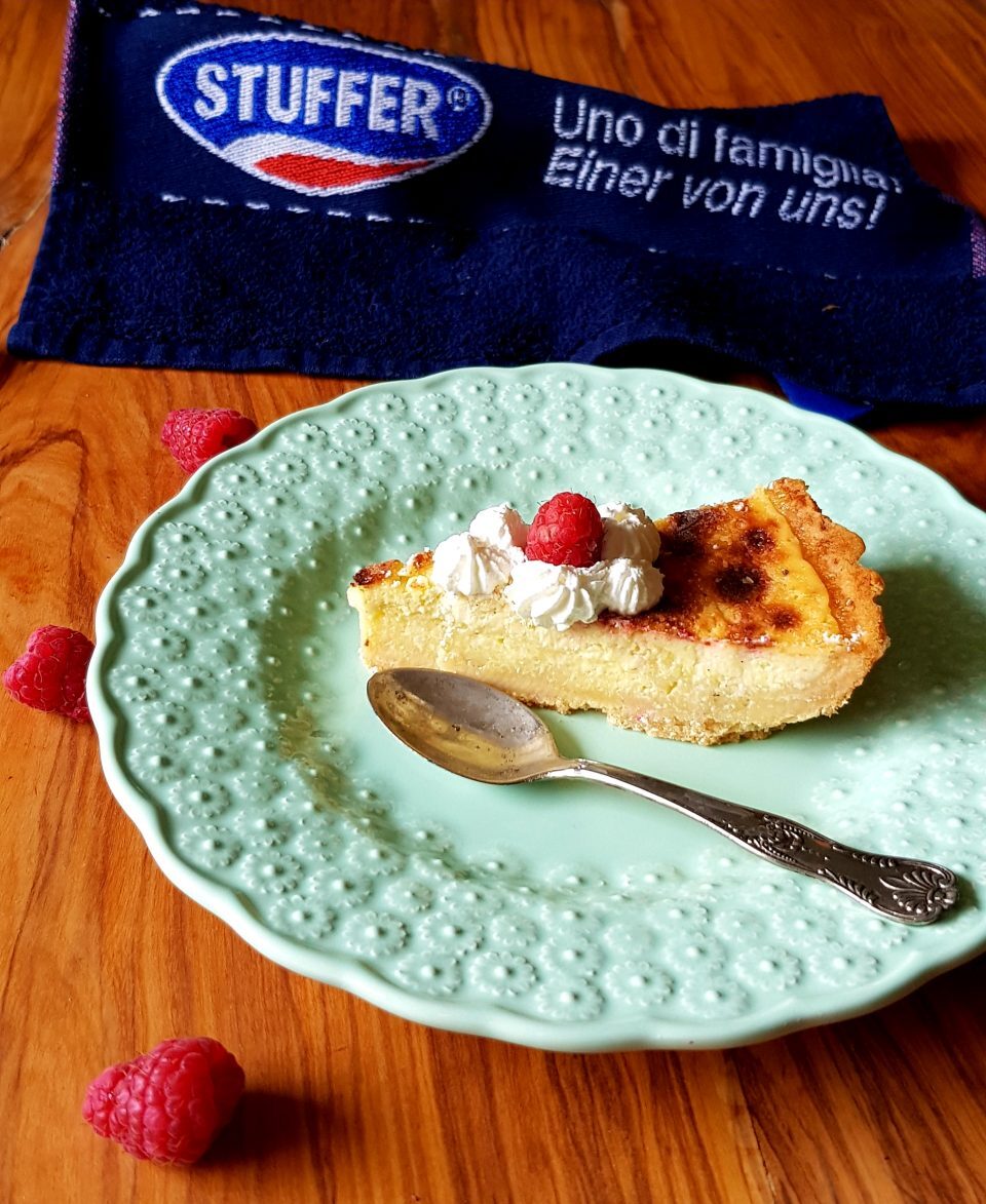 Crostata con crème brulée