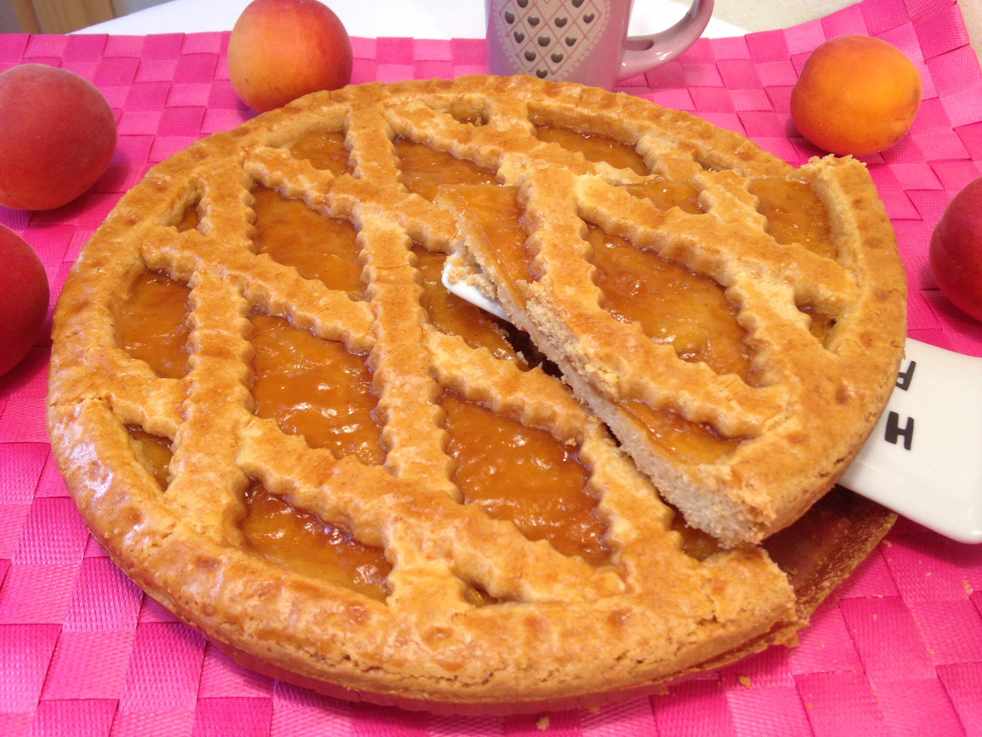 Crostata con farina di riso senza glutine