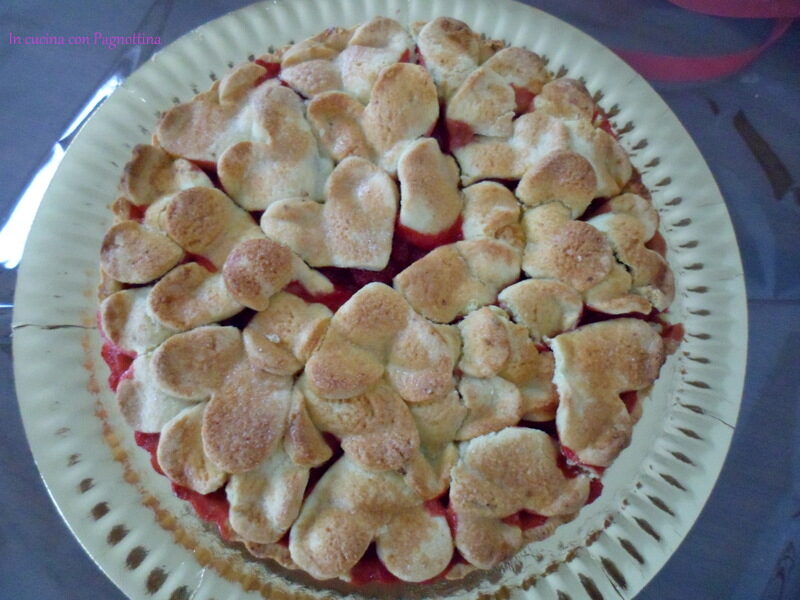 Crostata con fragole fresche