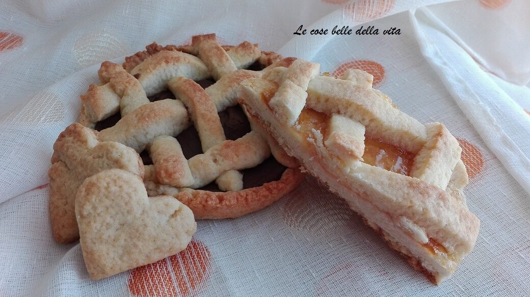Crostata con frolla agli albumi