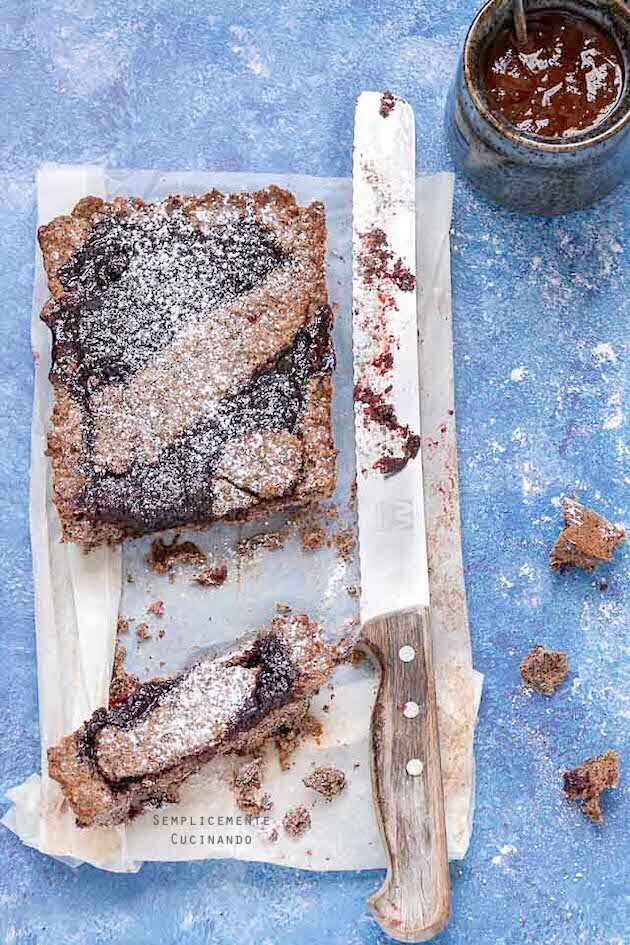 Crostata con grano saraceno: rustico ed appagante