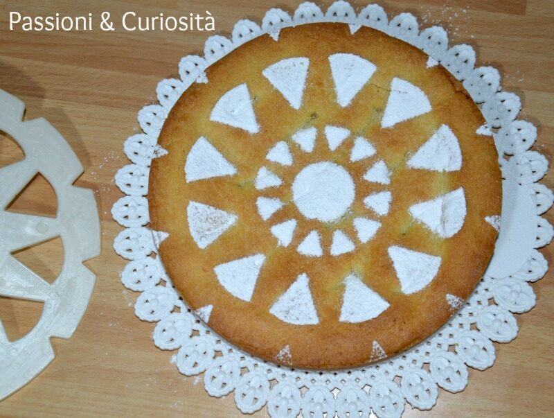 Crostata con limone e prugne