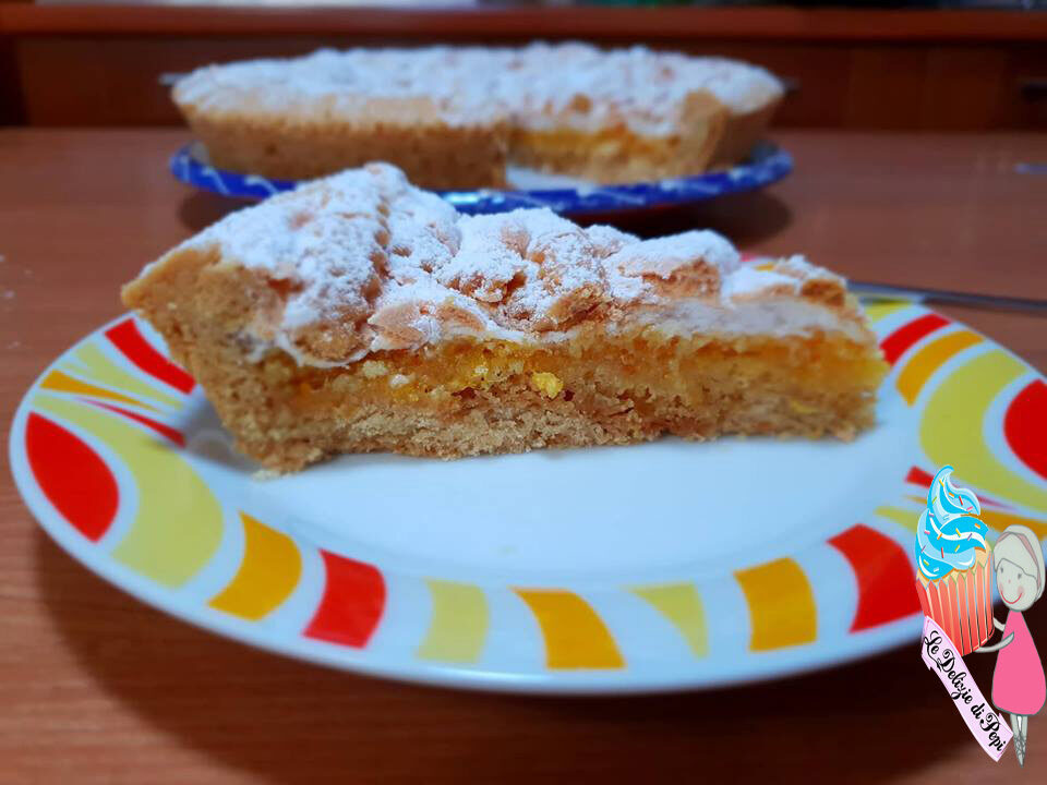 Crostata con zucca e amaretti