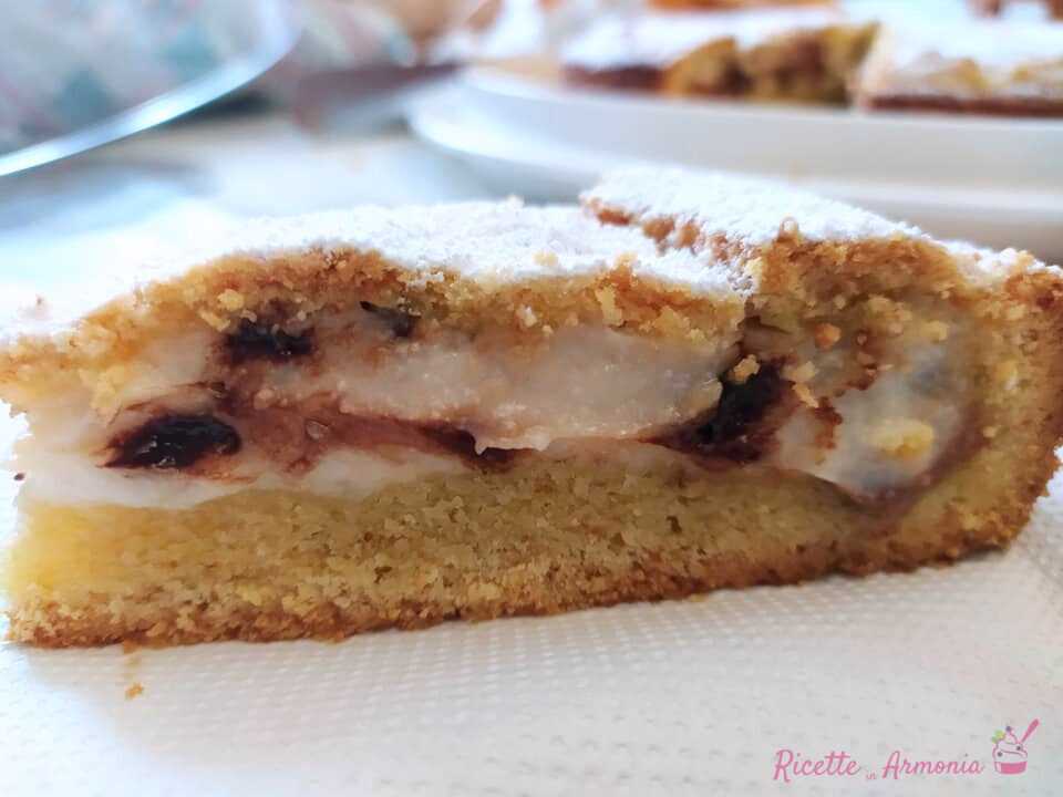 Crostata crema di latte e ricotta