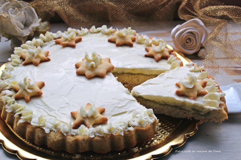 Crostata cremosa pistacchio e mascarpone