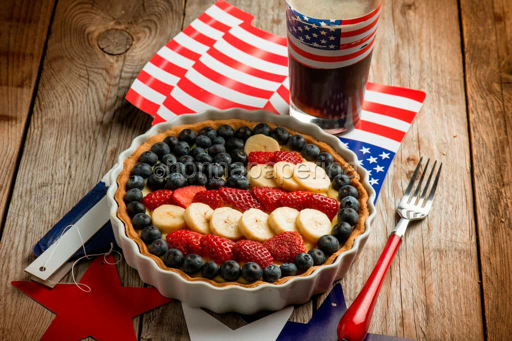Crostata del 4 luglio, un dolce non proprio americano