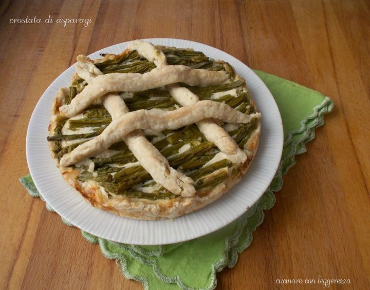 Crostata di asparagi