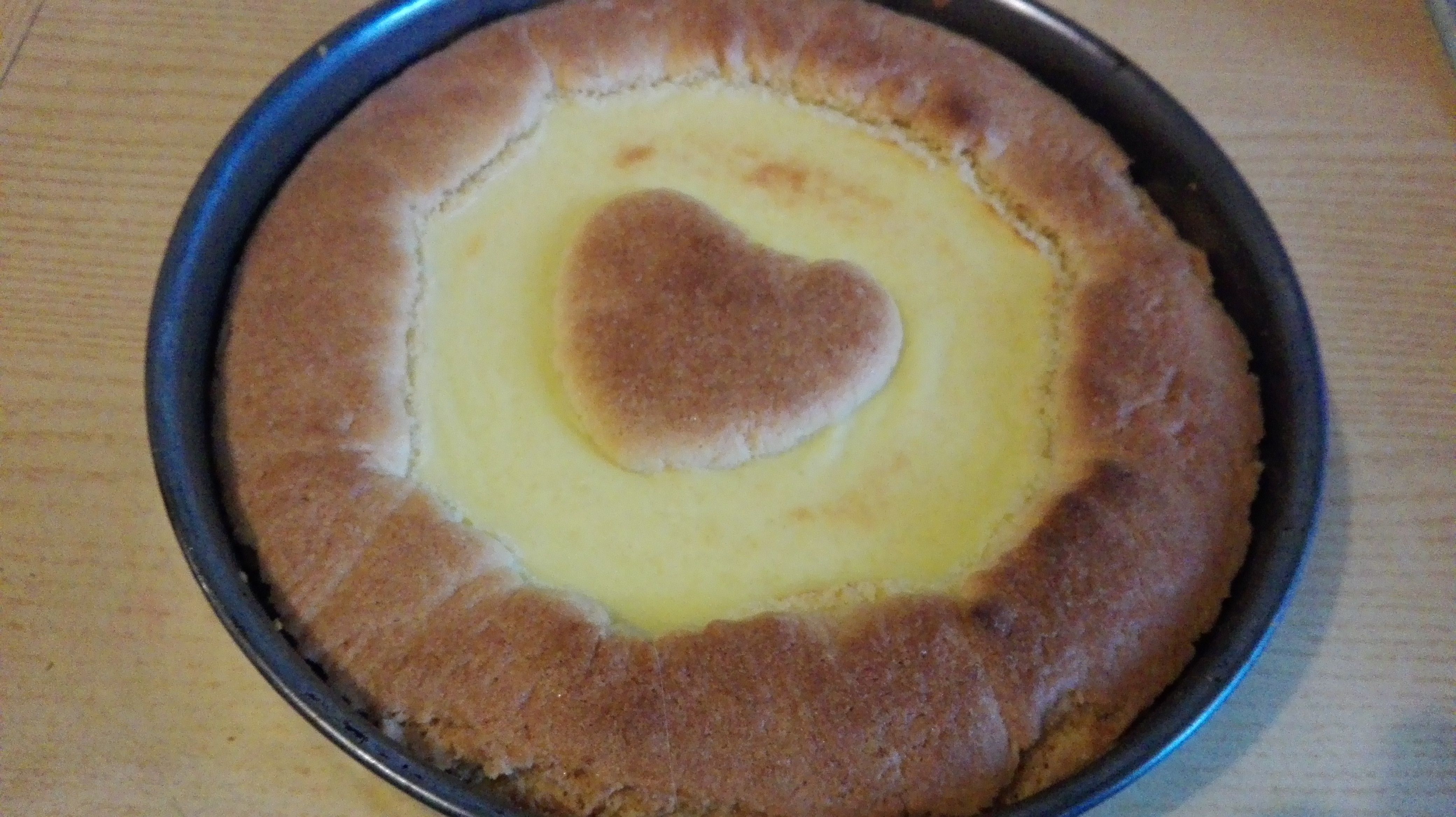 Crostata di crema e marmellata