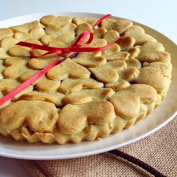 Crostata di cuori