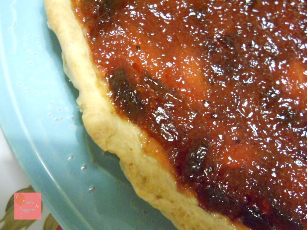 Crostata di farro light senza uova e burro