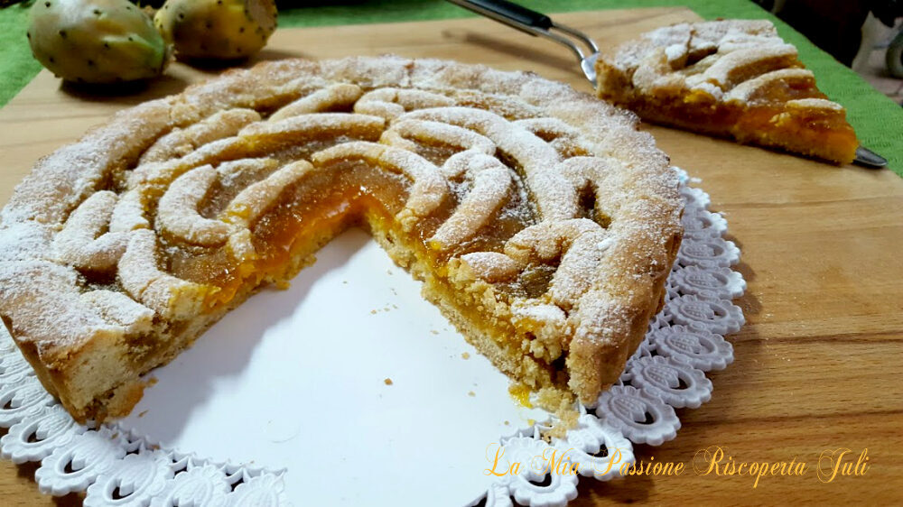 Crostata di fichi d’india