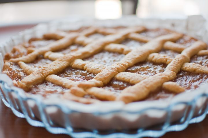 Crostata di fichi e marmellata