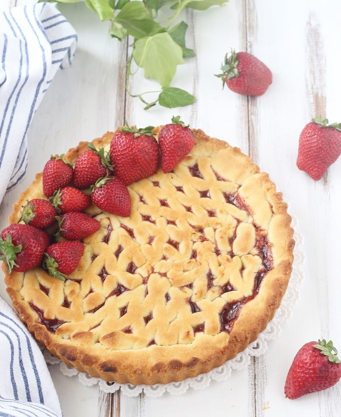Crostata di fragole