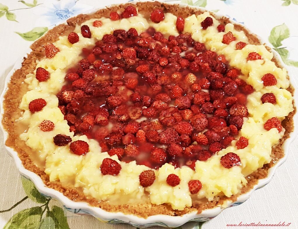 Crostata di fragoline di bosco