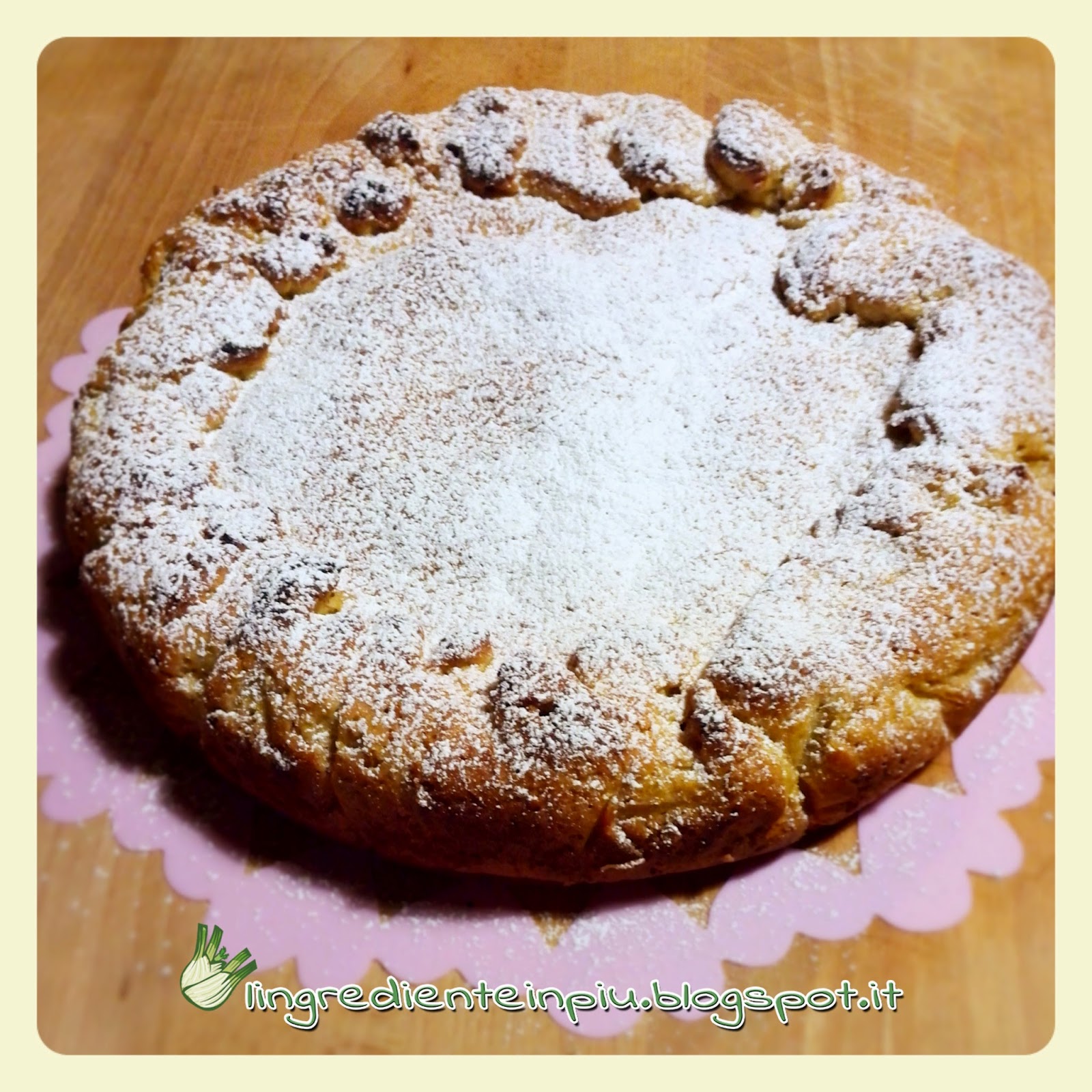 Crostata di frolla all’arancia con crema alla vaniglia