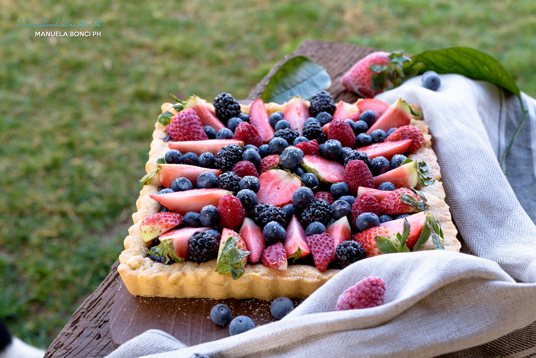 Crostata di frutti rossi