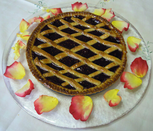 Crostata di lamponi