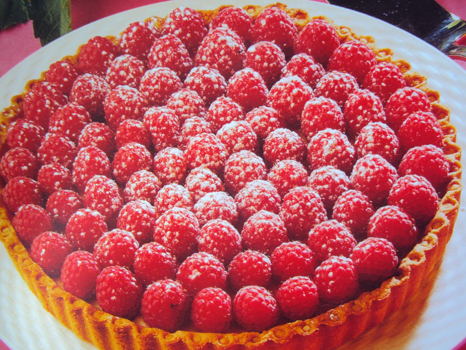 Crostata di lamponi