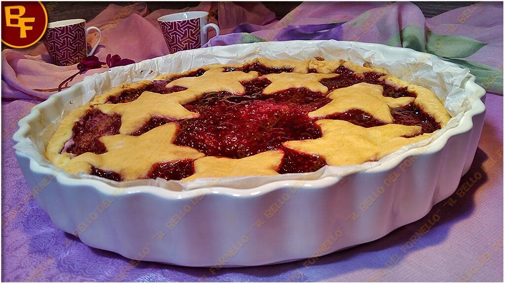 Crostata di marmellata senza lattosio ne uova