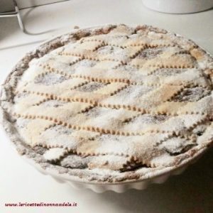 Crostata di marroni e rum