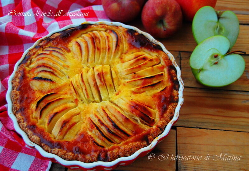 Crostata di mele all’ alsaziana