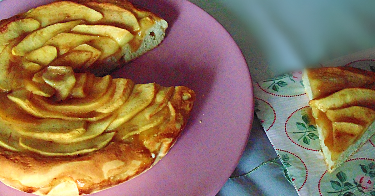 Crostata di mele all’acqua | Ricetta vegana
