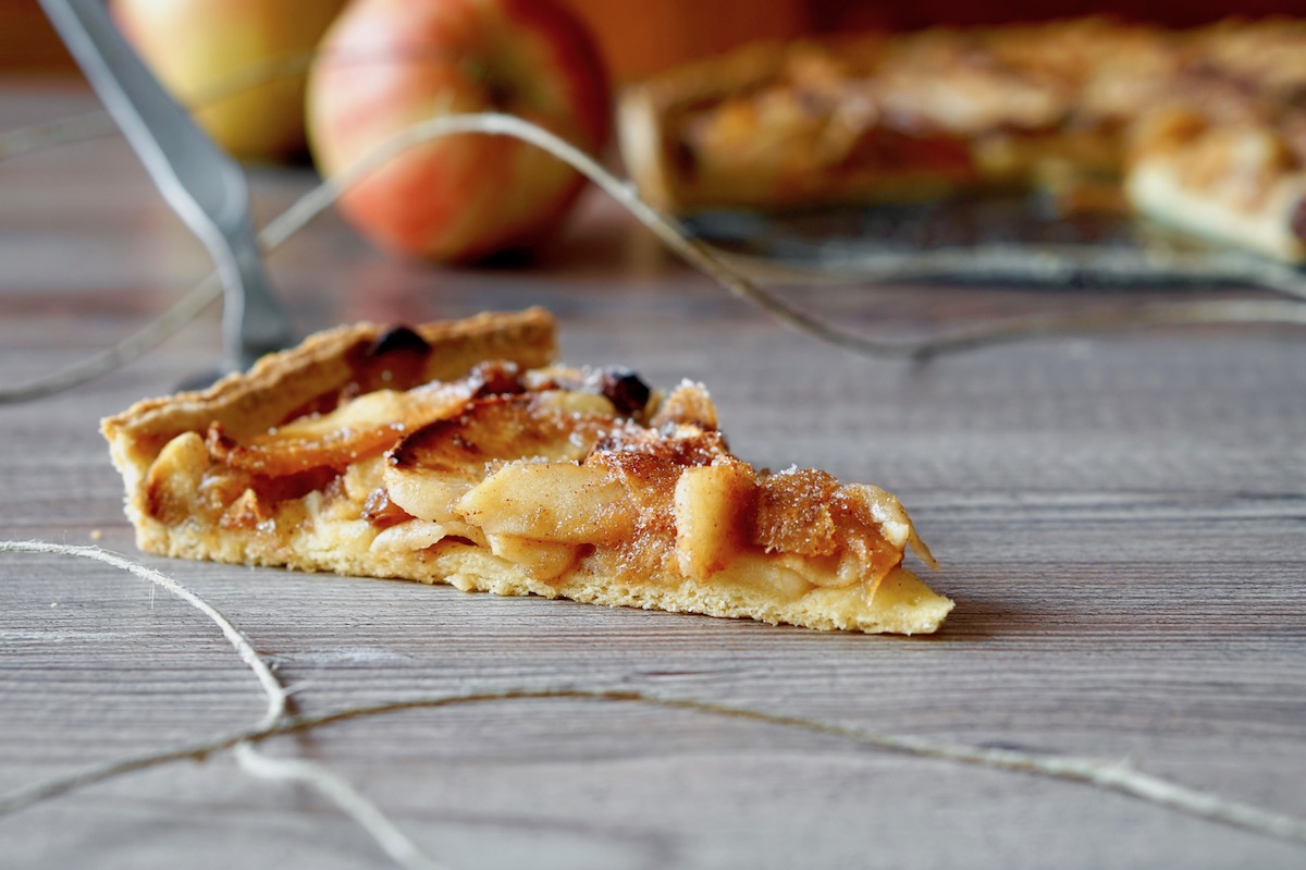 Crostata di mele e cannella