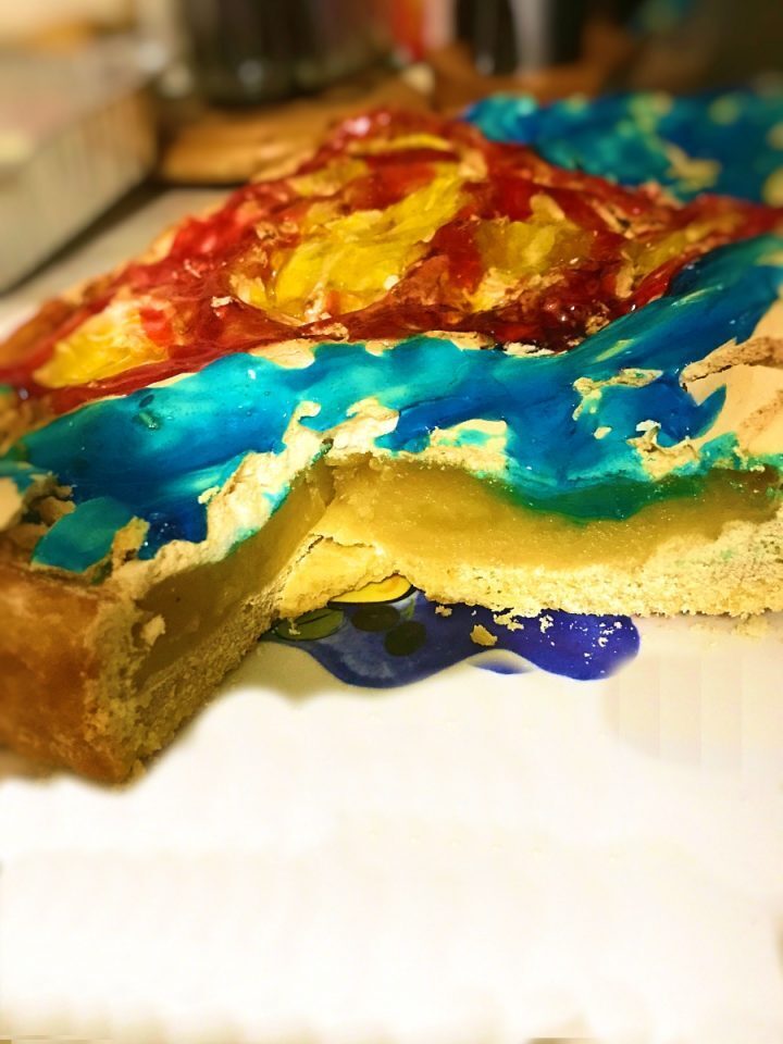 Crostata di mele meringata senza lattosio