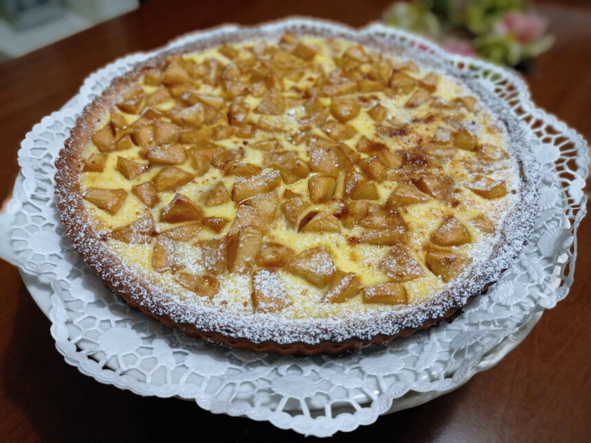 Crostata Di Mele Normanna