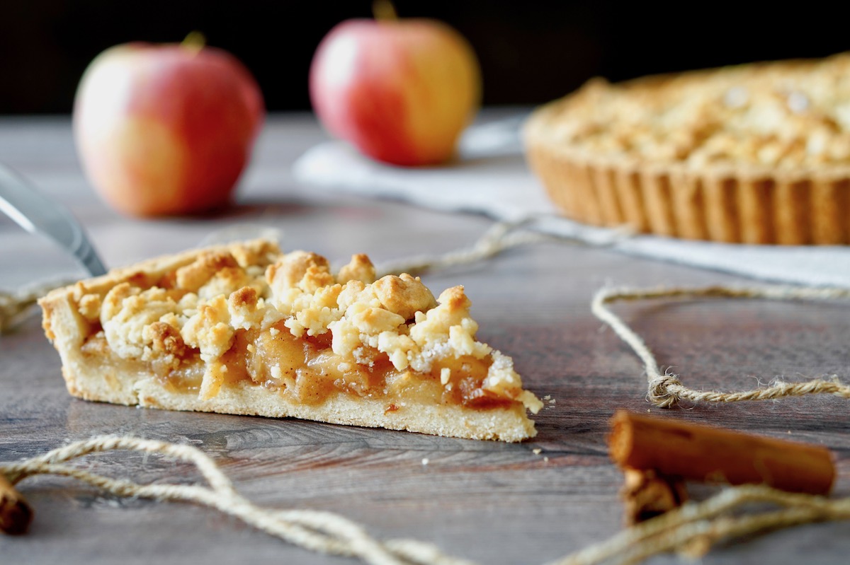 Crostata di mele speziata